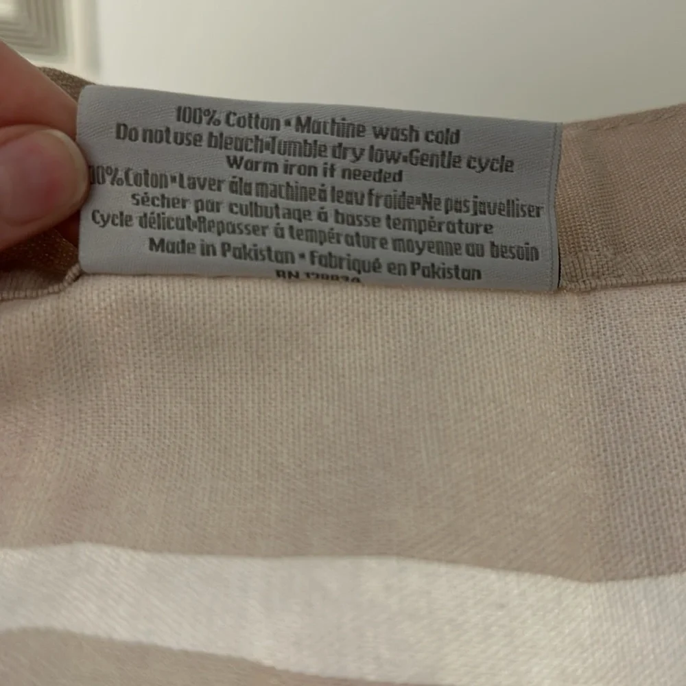 N/A tan cotton